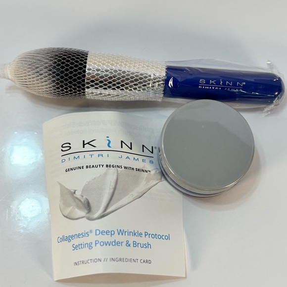 SKINN Collagenesis Skincare Set - Blue and Silver